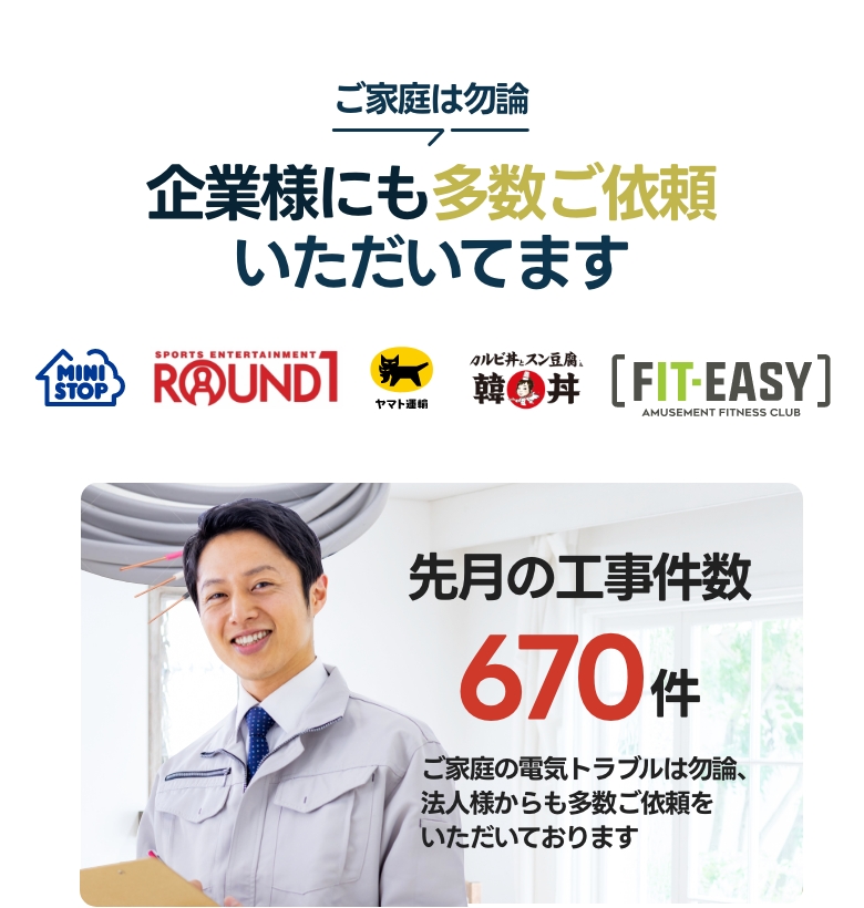 7月の工事件数